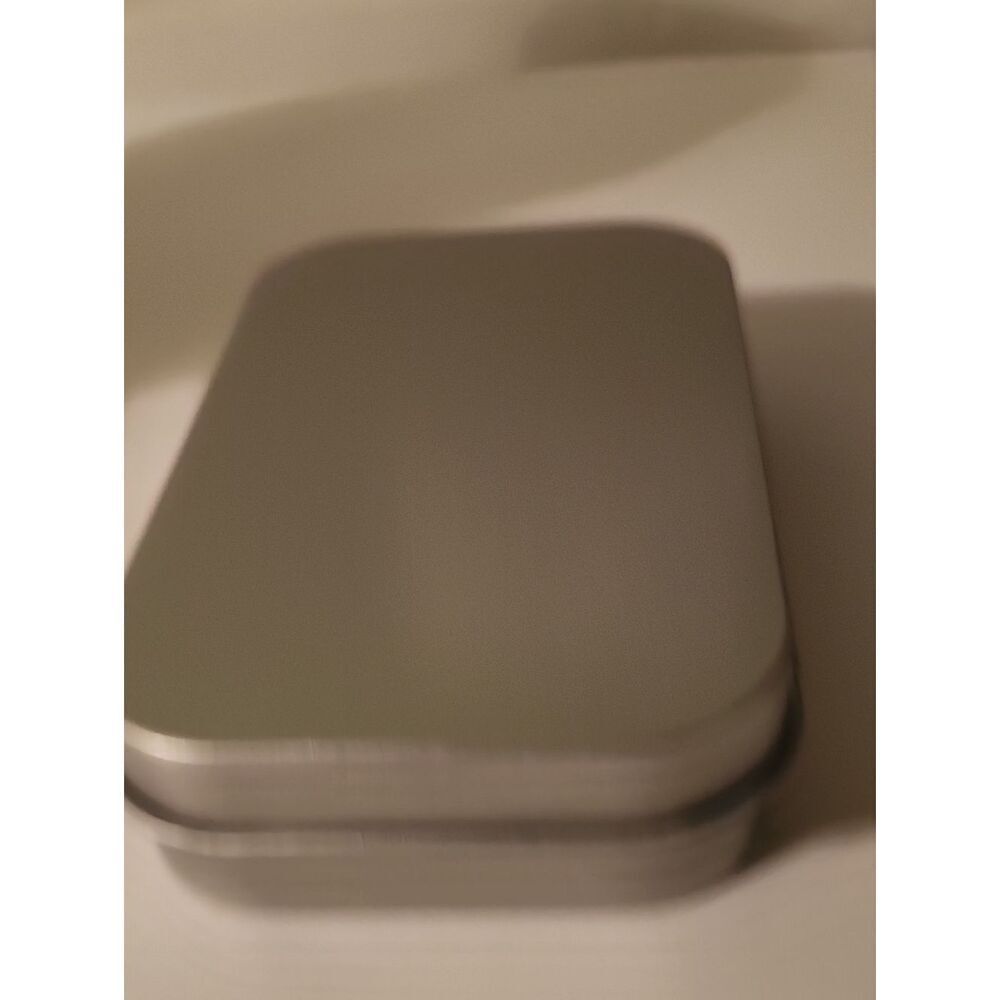 Silver Stackable Storage Hinged Boxes - Picture 5 of 8